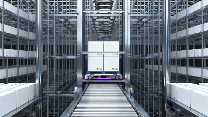 XCube C1: Four-way shuttle robot